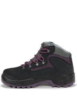 Bota Chiruca Massana 36 Gore-Tex Negro/Lila Mujer