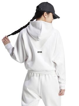 Chaqueta Adidas ZNE Blanco Mujer