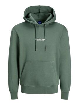 Sudadera Jack and Jones Verde Hombre