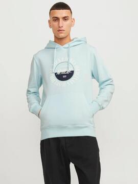 Sudadera Jack and Jones Aguamarina M