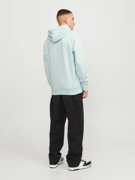 Sudadera Jack and Jones Aguamarina M