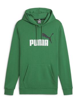 Sudadera Puma Logo Verde Hombre