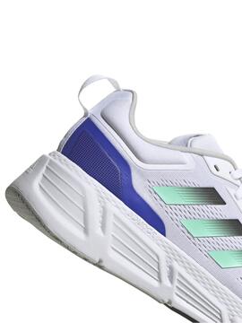 Zapatilla Adidas Questar M Bco/Azul