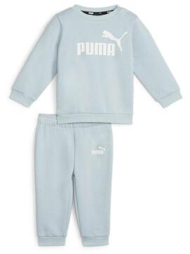 Chandal Puma ESS Crew Celeste Bebe