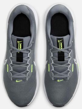 Zapatilla Nike Downshifter 12 Gris/Lima Hombre
