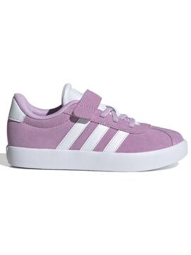 Zapatilla Adidas VL Court Ante Rosa Niña