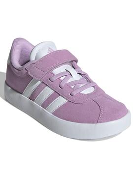 Zapatilla Adidas VL Court Ante Rosa Niña