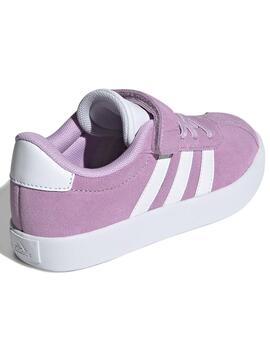 Zapatilla Adidas VL Court Ante Rosa Niña