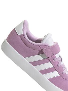 Zapatilla Adidas VL Court Ante Rosa Niña