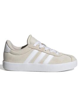 Zapatilla Adidas Vl Court Beige Blanco W