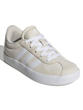 Zapatilla Adidas Vl Court Beige Blanco W