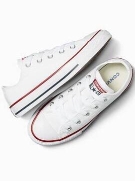 Zapatilla Converse Lona Blanco Jr