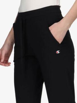 Pantalon Champion Icon Negro Mujer