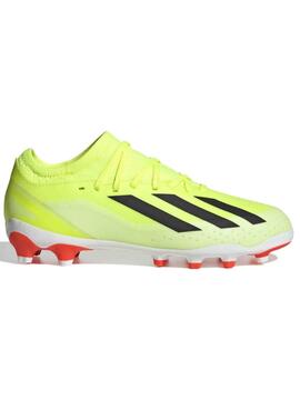 Bota Futbol Adidas X Crazyfast Fosforito Unisex