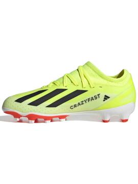 Bota Futbol Adidas X Crazyfast Fosforito Unisex