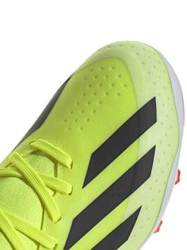 Bota Futbol Adidas X Crazyfast Fosforito Unisex