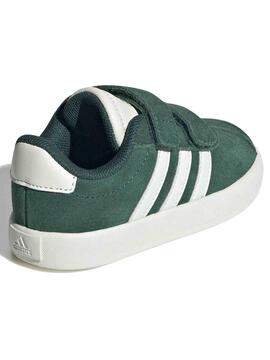 Zapatilla Adidas VL Court Verde Bebe