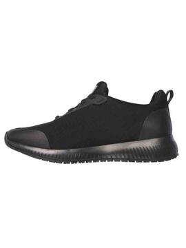 Zapatillas Skechers Squad Negra Mujer