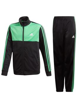 Chandal Adidas Acetato Verde/Negro Niño