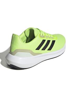 Zapatilla Adidas Runfalcon Verde Fosforito M