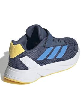 Zapatilla Adidas Duramo Azul Amarillo Niño