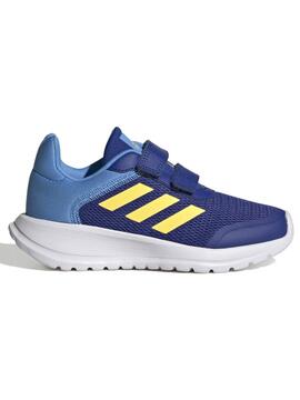 Zapatilla Adidas Tensaur Run Azul/Naranja Jr