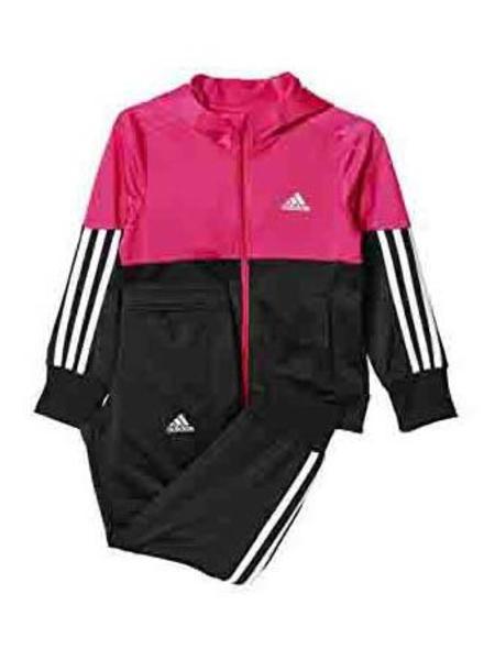 Árbol de tochi insertar Tierras altas Chandal Adidas LG ESS HD PES Negro/Rosa