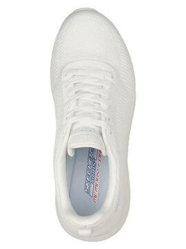 Zapatilla Skechers Bobs W Blanco