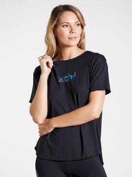 Camiseta Ditchil Incredible Negro/Azul Mujer