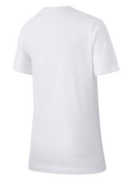 Camiseta Nike Garcons Blanca Niño