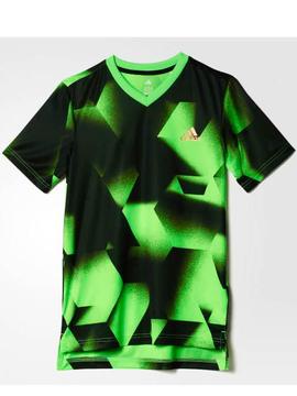 Camiseta Adidas Verde Niño