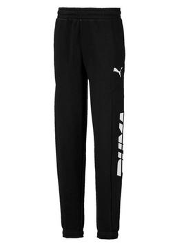 Pantalon Puma Alpha Sweat Negro Niño