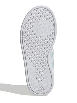 Zapatillas Adidas Breaknet Blanco Verde Jr
