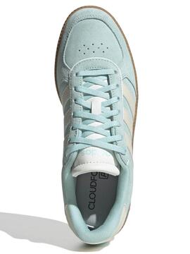Zapatilla Adidas Breaknet Sleek Serraje W Azul