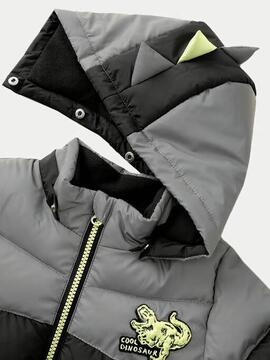 Chaqueta Name Dino Negro Niño