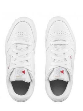 Zapatilla Reebok Classic Leather Blanco Niñ@