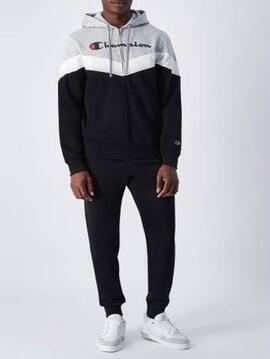 Chandal Champion Script M Gris/Negro