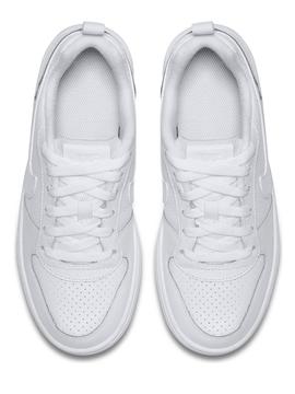 Zapatilla Nike Court Borough Low Blanco Niñ@