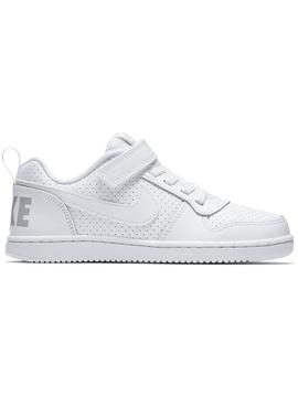 Zapatilla Nike Court Borough Low (PSV) Blanco Niñ@