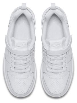 Zapatilla Nike Court Borough Low (PSV) Blanco Niñ@