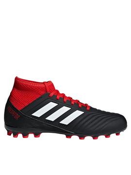 Bota de Futbol Predator 18.3  Negra/Roja tacos