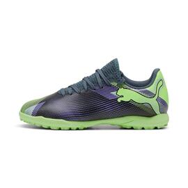 Bota Futbol Puma Future 7 Turf Azul/Verde