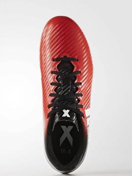 Bota Adidas X16.4 FxG J Roja