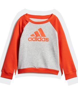 Chandal Adidas Naranja/Gris