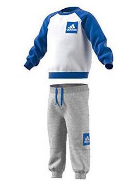 Chandal Adidas Fleece Jog Azul/Girs