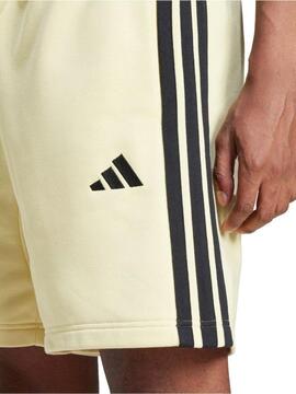 Pantalon Corto Adidas 3S M Amarillo