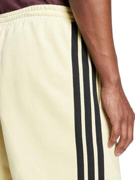 Pantalon Corto Adidas 3S M Amarillo