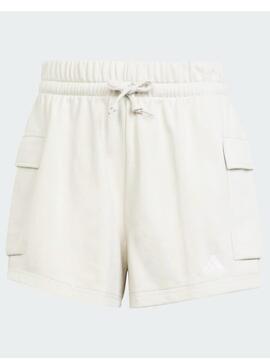 Pantalon Corto Adidas SL W Beige