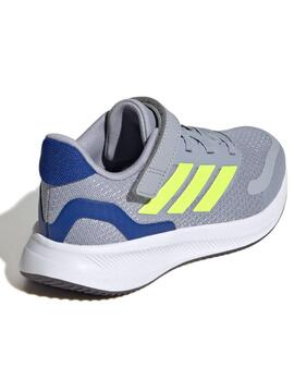 Zapatilla Adidas Runfalcon 5 Gris Jr