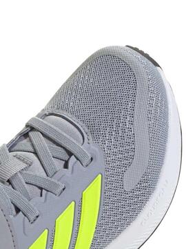 Zapatilla Adidas Runfalcon 5 Gris Jr